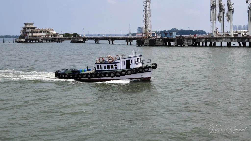 Marine drive to international water Kochi