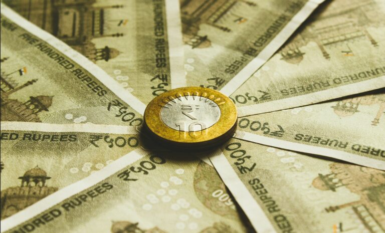 Indian rupee symbol design